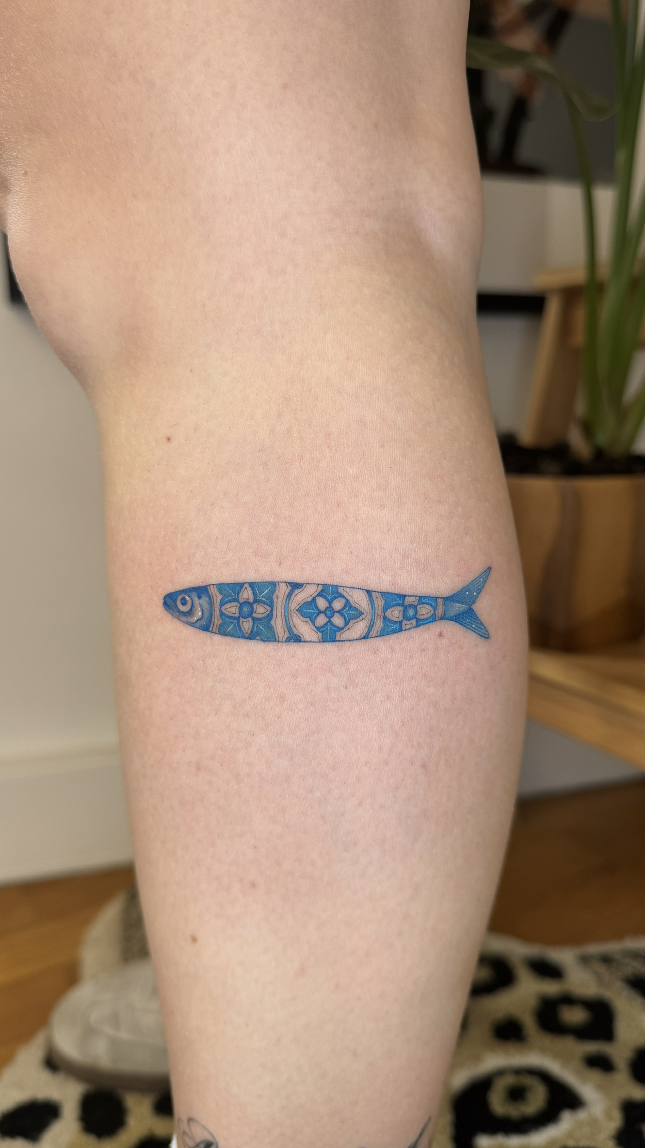 Sardinen Tattoo Porto – Azulejo portugiesische Fisch Tattoo Ideen